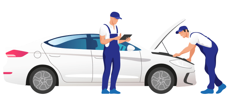 車の整備アイコン