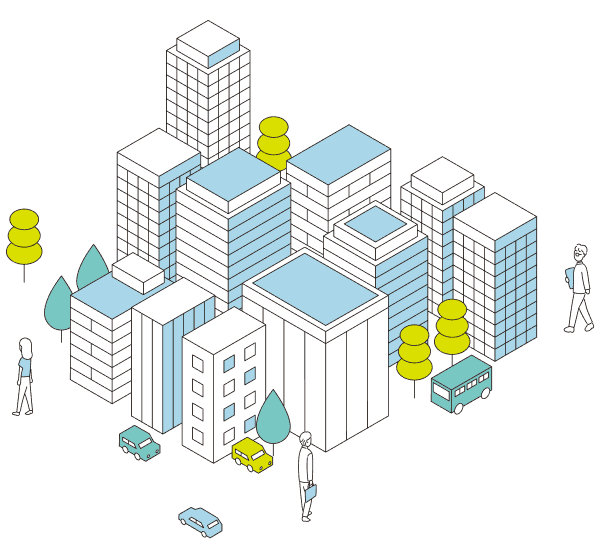 住宅地のアイコン