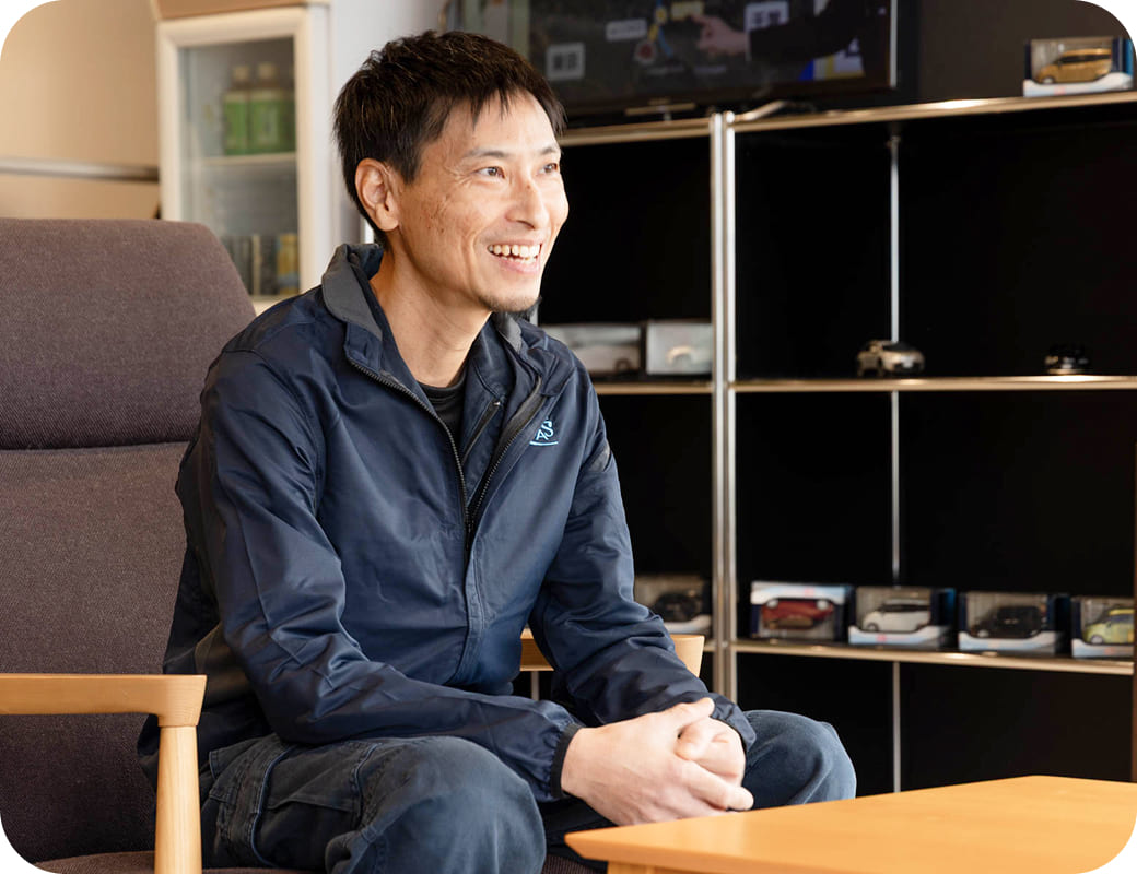 インタビューシーン